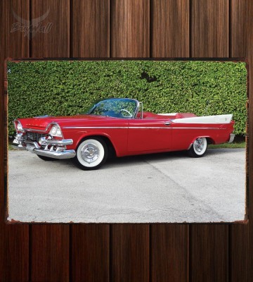 Металлическая табличка Dodge Coronet Super D-500 Convertible
